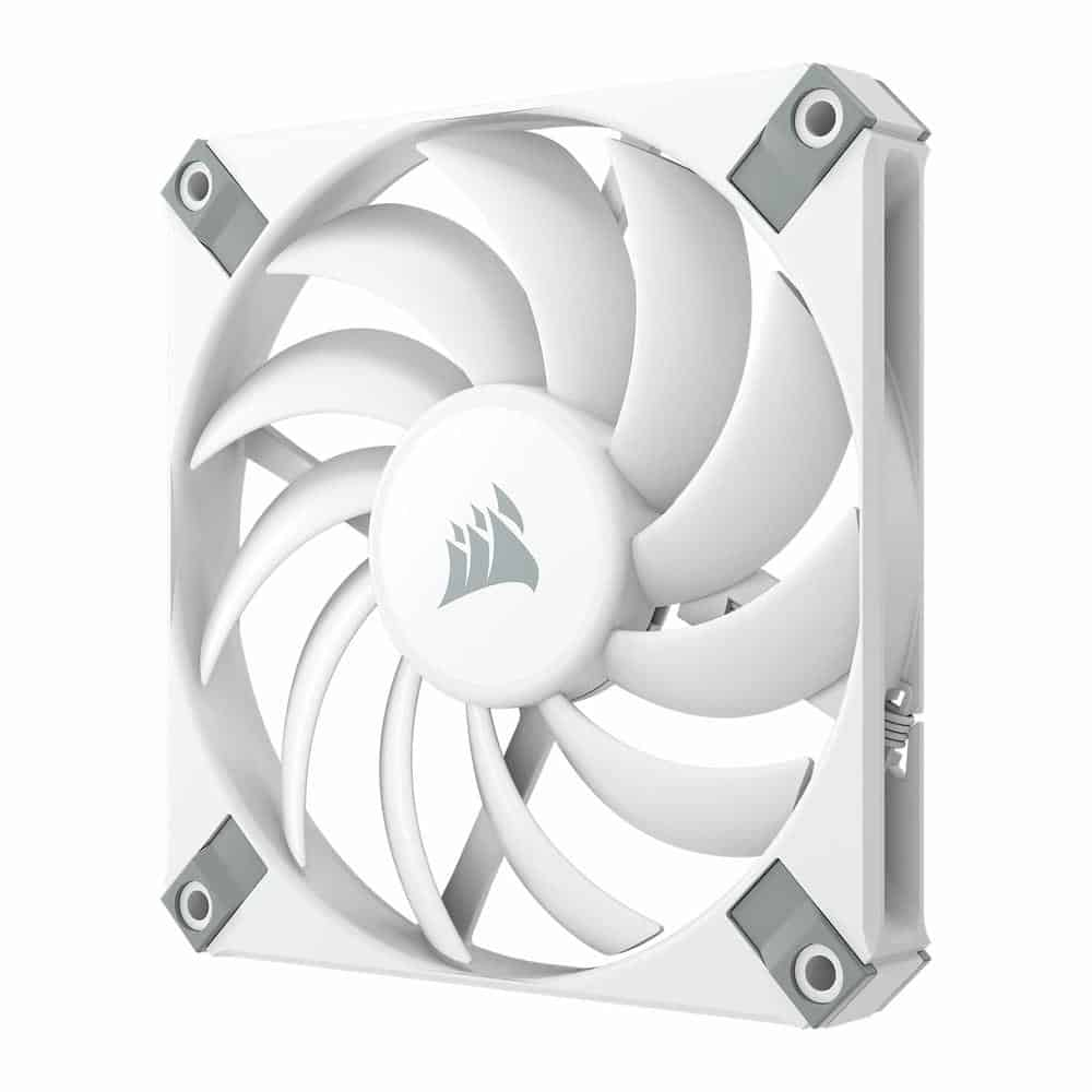 (image for) Corsair AF120 SLIM White Single Small Form Factor 120mm PWM Fan